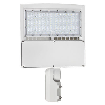 Weißer Schuhkasten im Freien 5000K 100-277Vac IP65 der Beleuchtung 150W LED